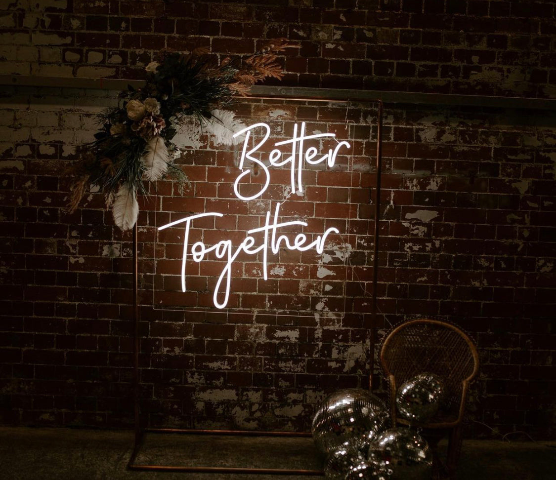 Better Together Neon Sign – Neon Garage